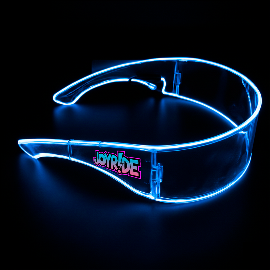 Light Up Cyber Glasses - Webcam Covers Now
