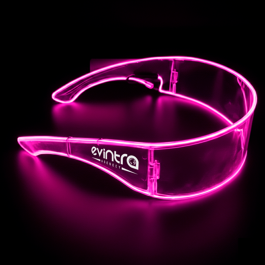 Light Up Cyber Glasses - Webcam Covers Now
