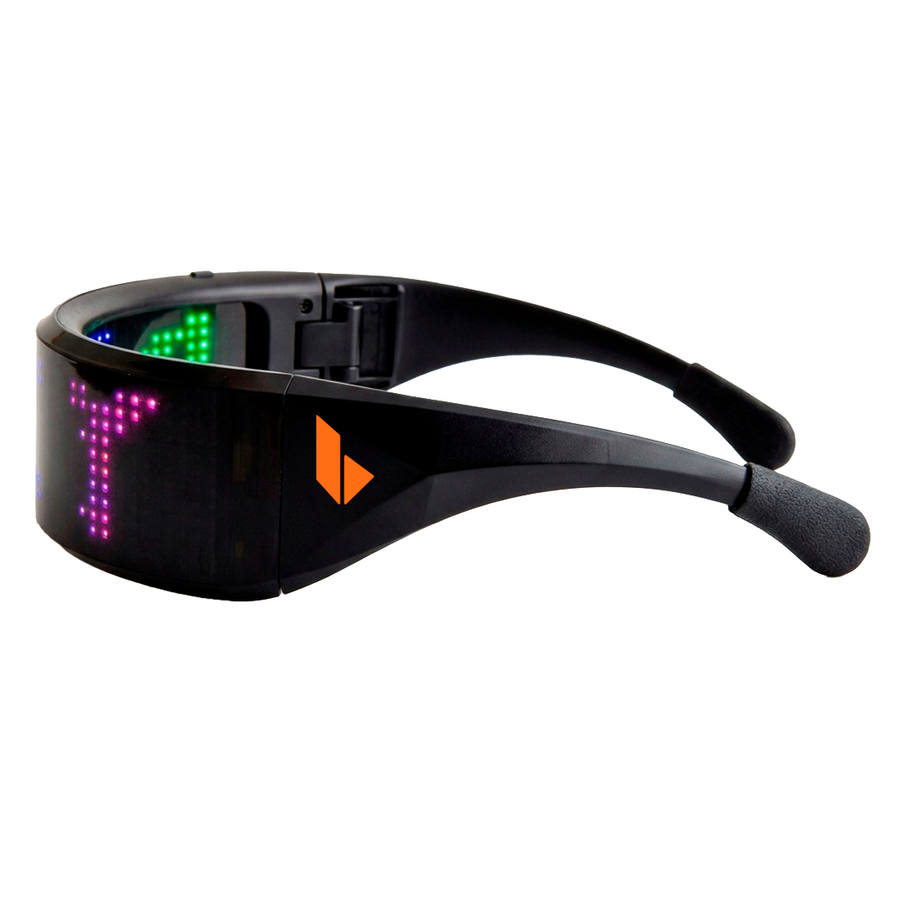 LED Light Up Glasses with Bluetooth - Webcam Covers Now
