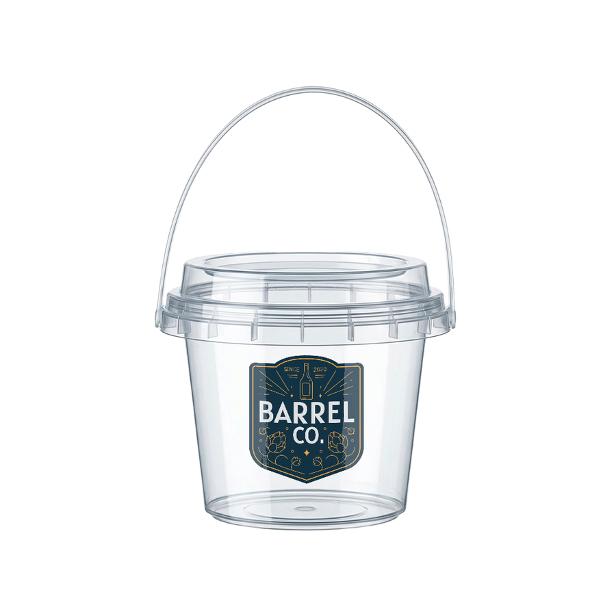 Premium Transparent Drink Buckets - Webcam Covers Now