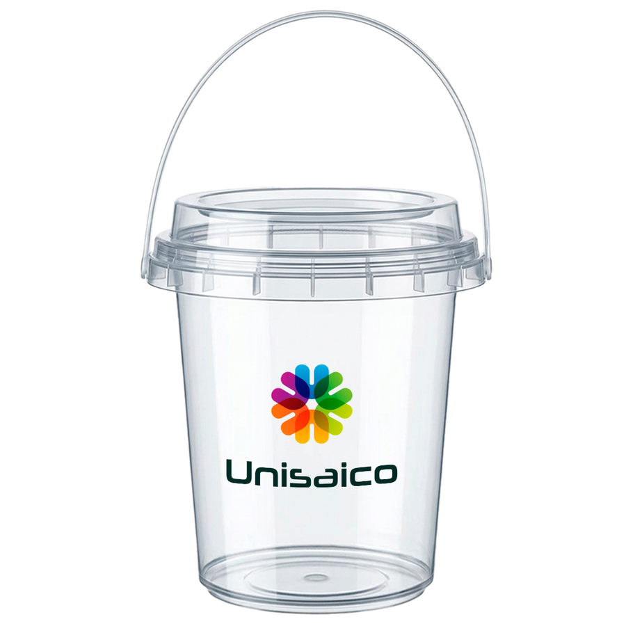 Premium Transparent Drink Buckets - Webcam Covers Now