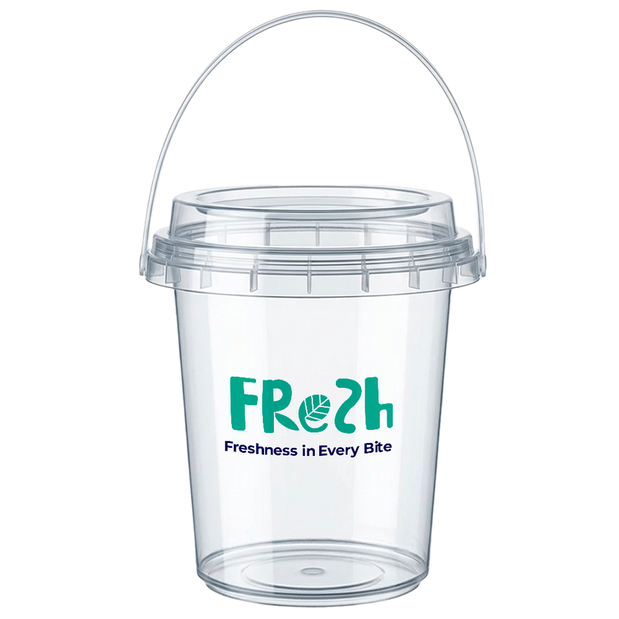 Premium Transparent Drink Buckets - Webcam Covers Now