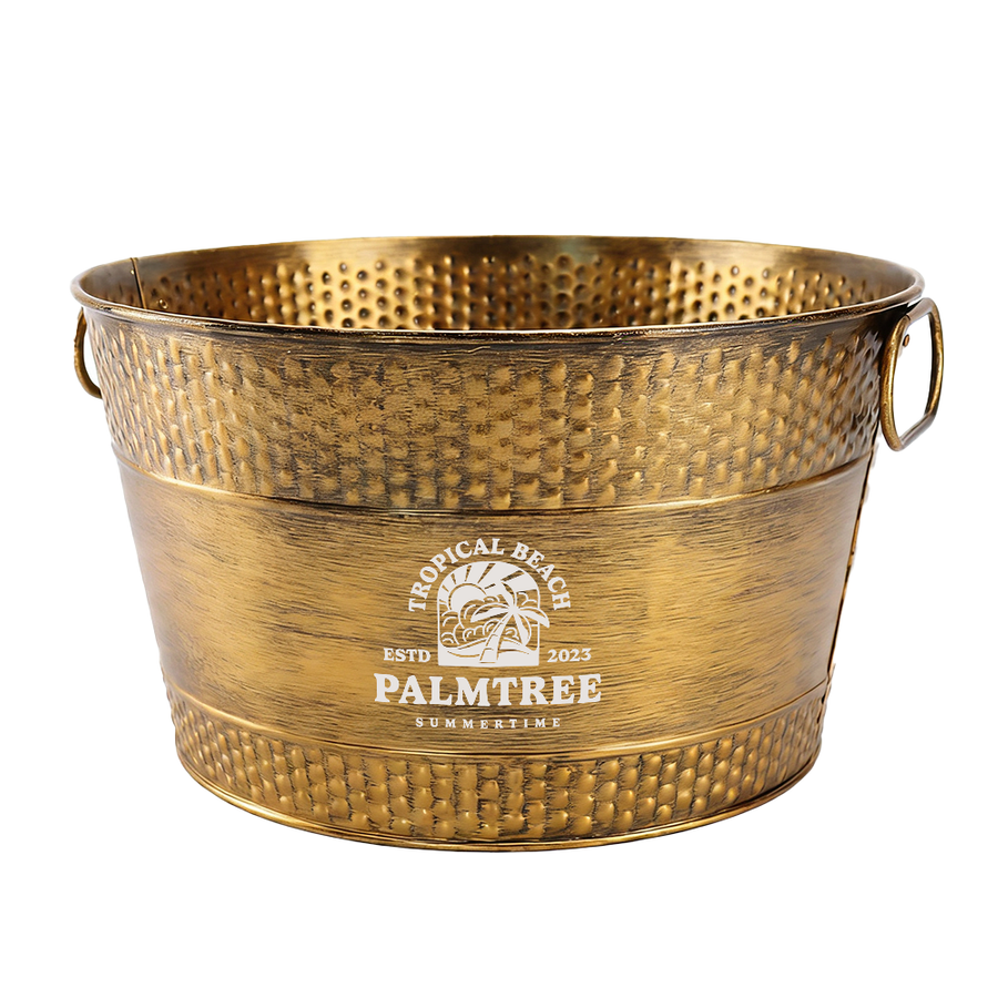 Galvanized Beverage & Ice Buckets - Webcam Covers Now