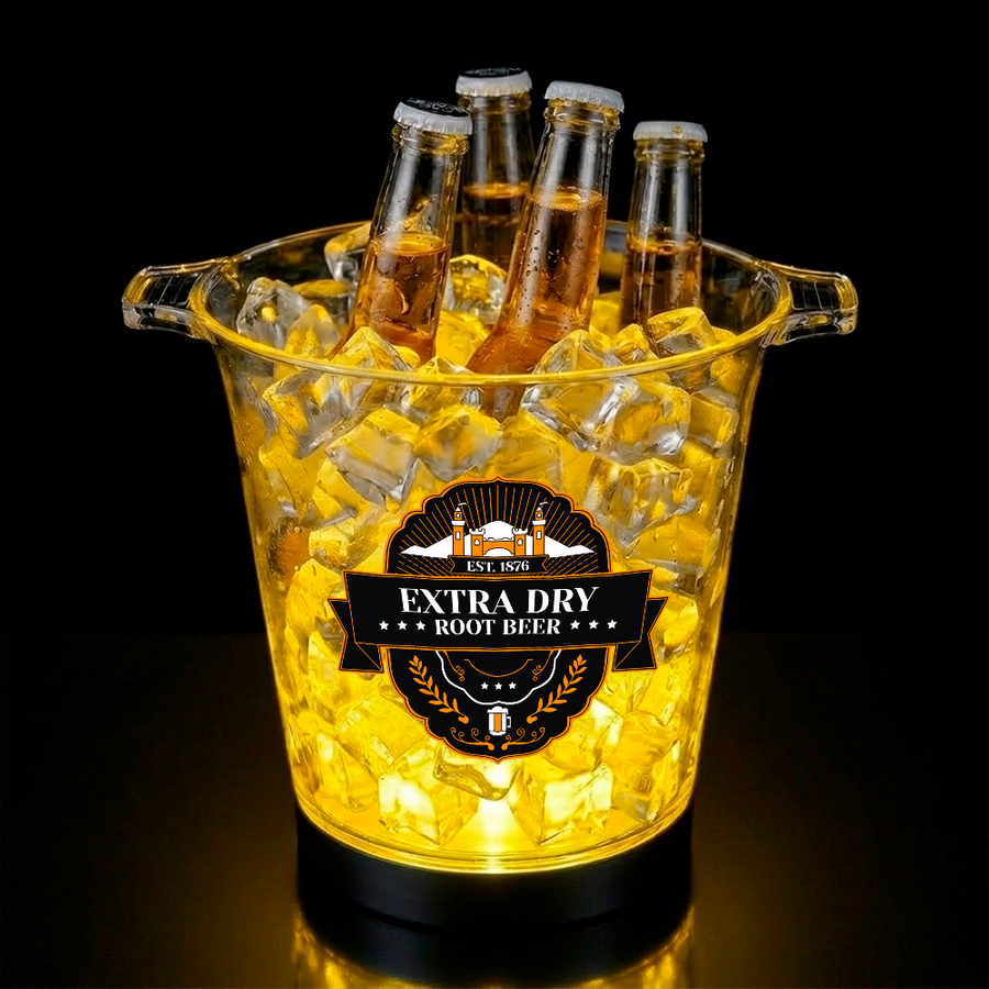 Multi-Color Light-Up Drink Buckets - Webcam Covers Now