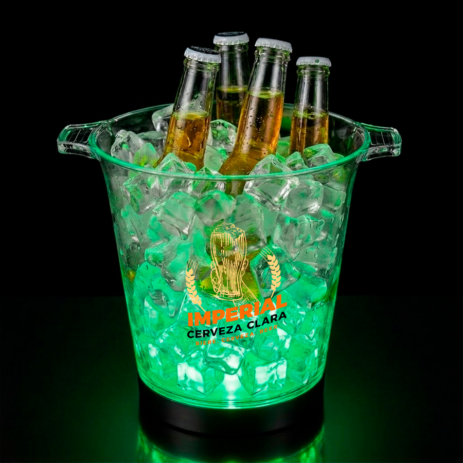 Multi-Color Light-Up Drink Buckets - Webcam Covers Now