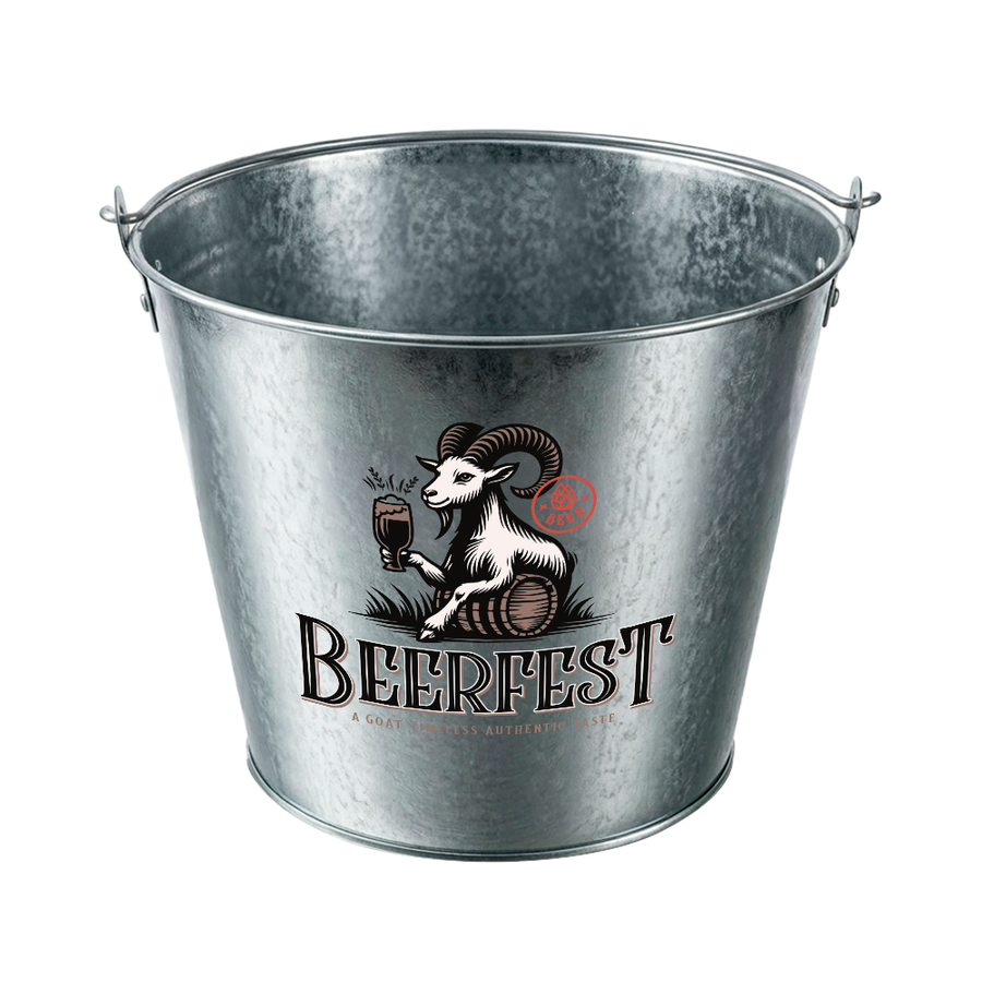 Tinplate Beer Buckets & Opener Combo - Webcam Covers Now
