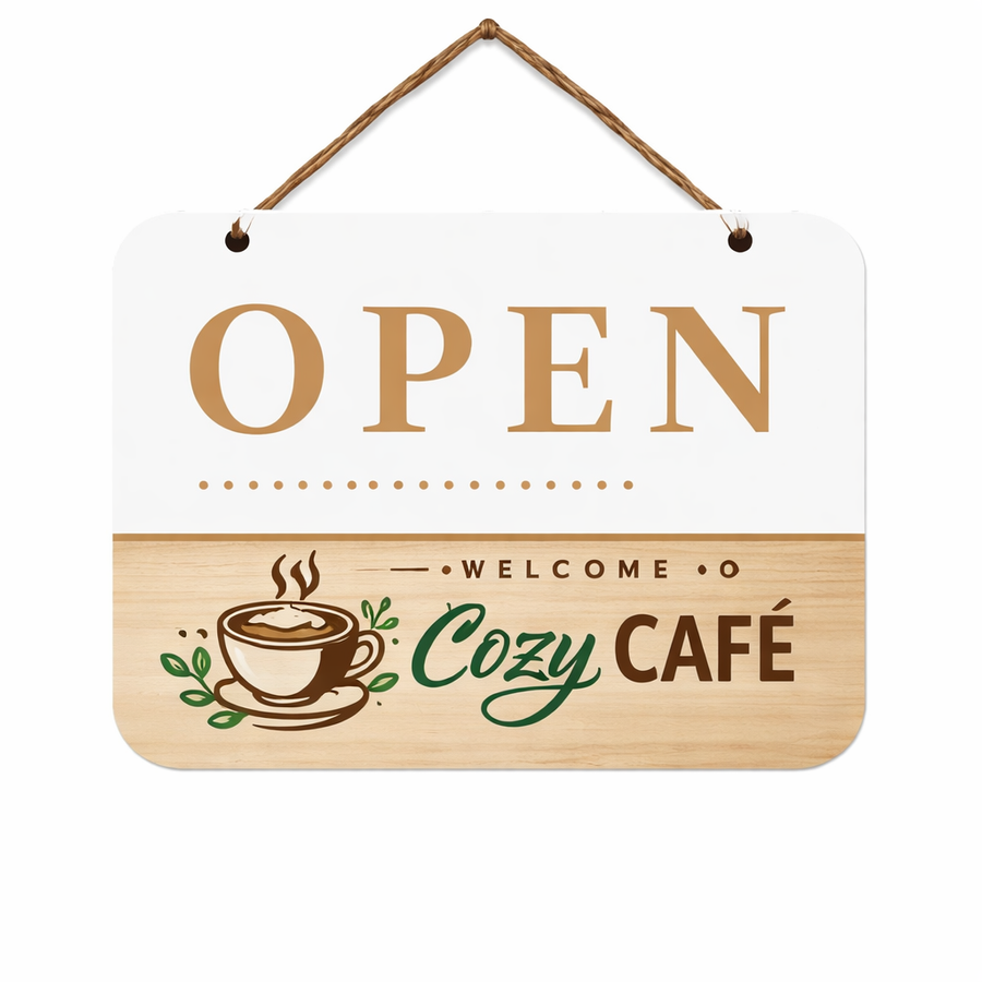 Plastic Hanging Door Signs - Webcam Covers Now