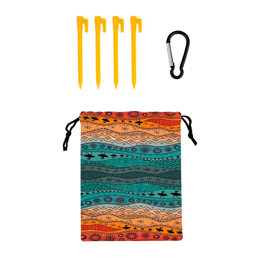 Windproof Beach Mats - Webcam Covers Now