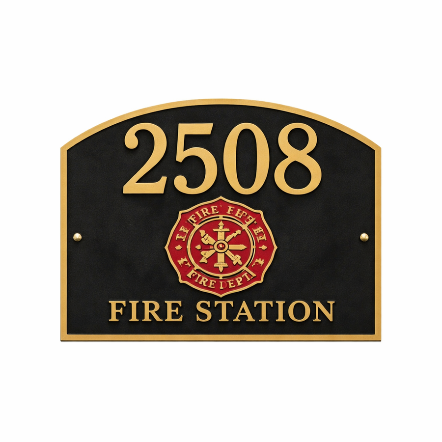 Cast Metal House Signs - Webcam Covers Now