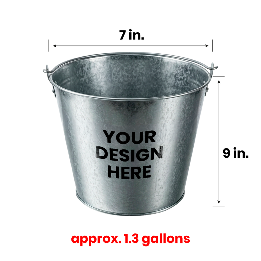 Tinplate Beer Buckets & Opener Combo - Webcam Covers Now