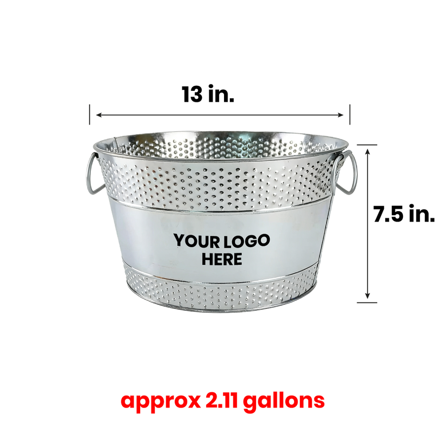 Galvanized Beverage & Ice Buckets - Webcam Covers Now