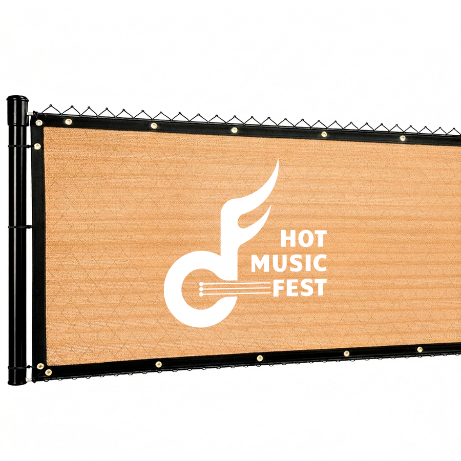 Custom 90% Blockage Fence Screen - Webcam Covers Now