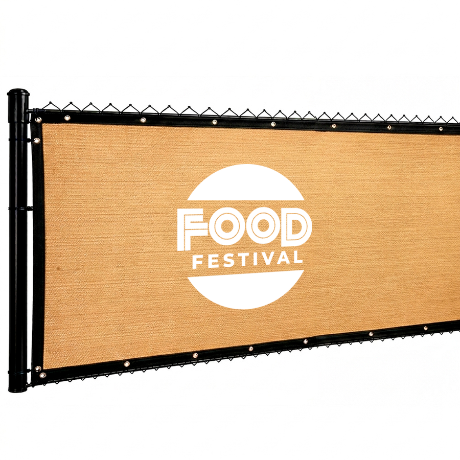 Custom 98% Blockage Fence Screen - Webcam Covers Now