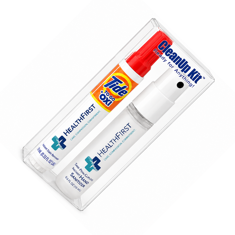 CleanUp Kit - Tide® to Go + Oxi and Sani-Pen® Clipless™ Travel Kits - Webcam Covers Now