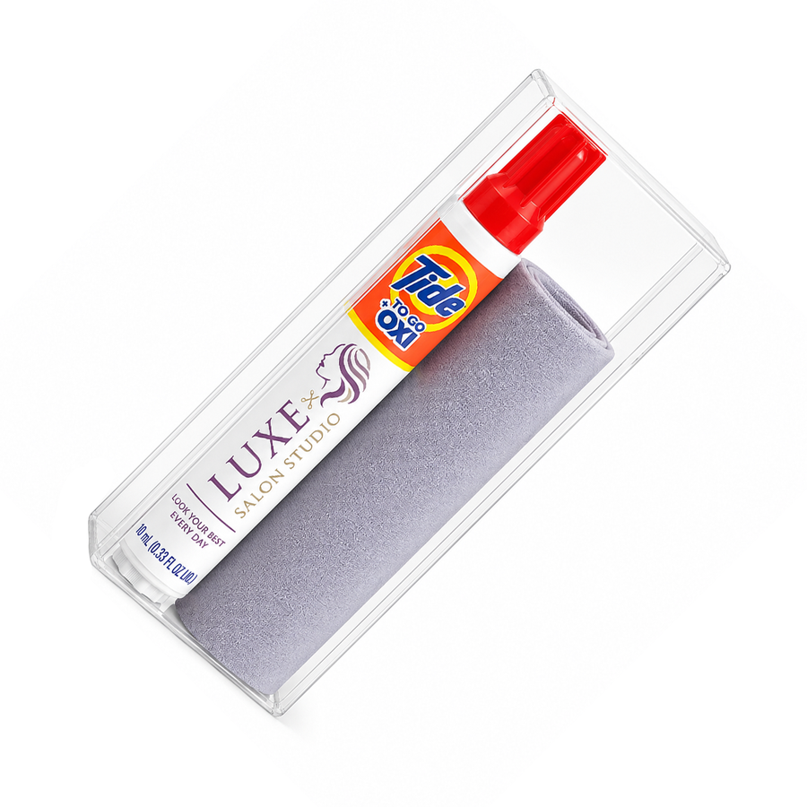 Tide® to Go + Oxi Stain Remover Travel Kits with Premium Microfiber Cloths - Webcam Covers Now