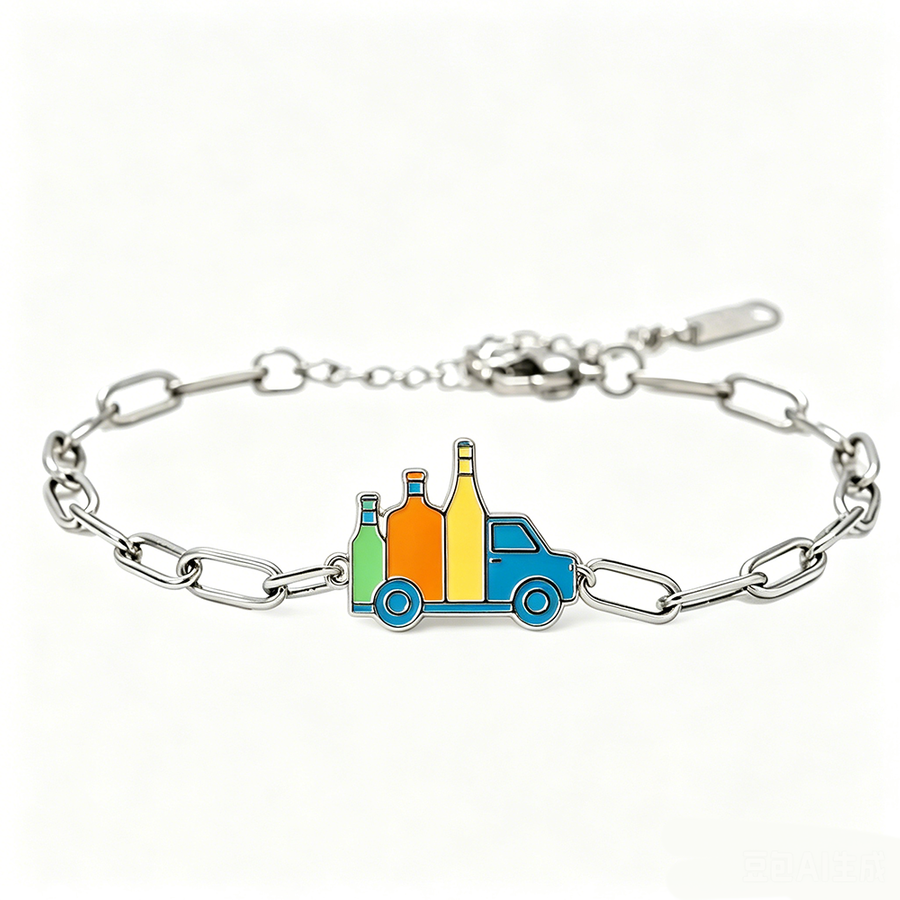 Hard Enamel Charm Bracelets - Webcam Covers Now