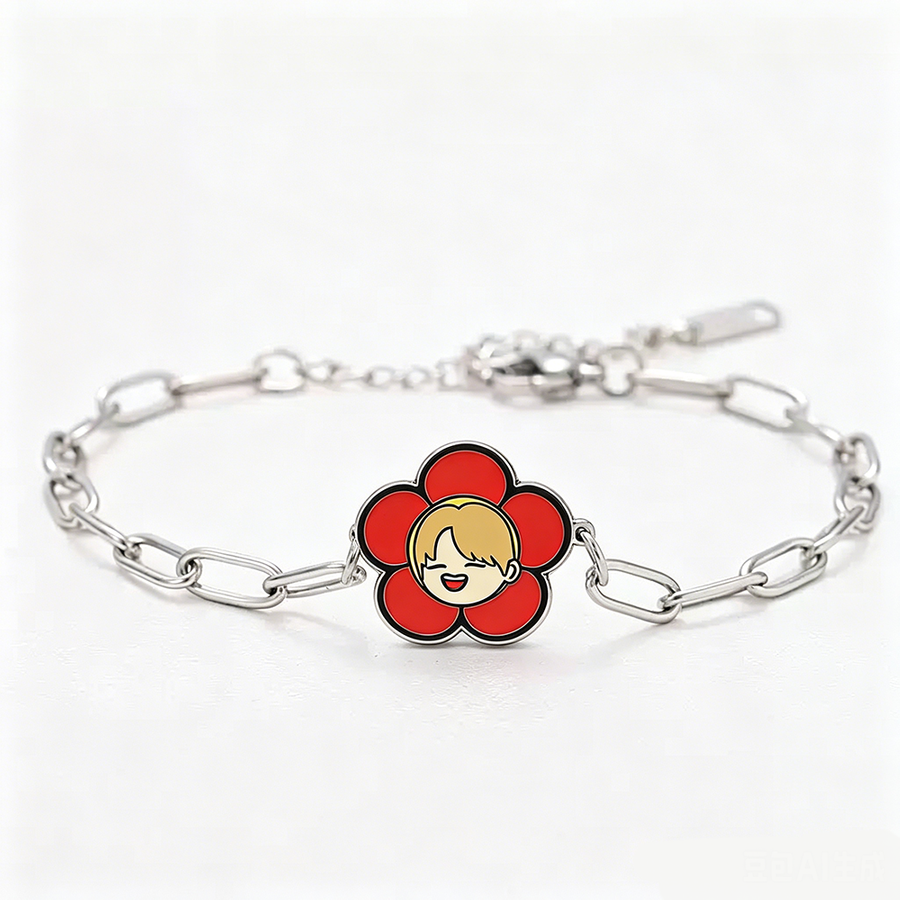 Hard Enamel Charm Bracelets - Webcam Covers Now