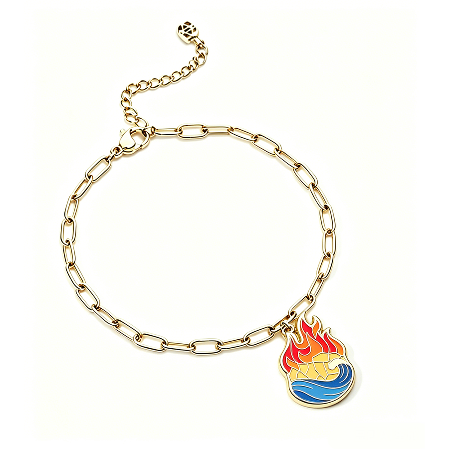 Hard Enamel Charm Bracelets - Webcam Covers Now