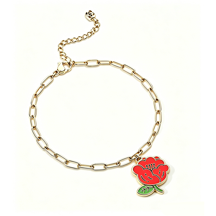 Hard Enamel Charm Bracelets - Webcam Covers Now