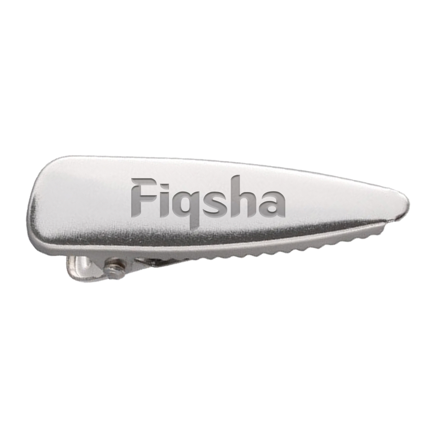 Laser Cut Metal Hair Clips - Webcam Covers Now