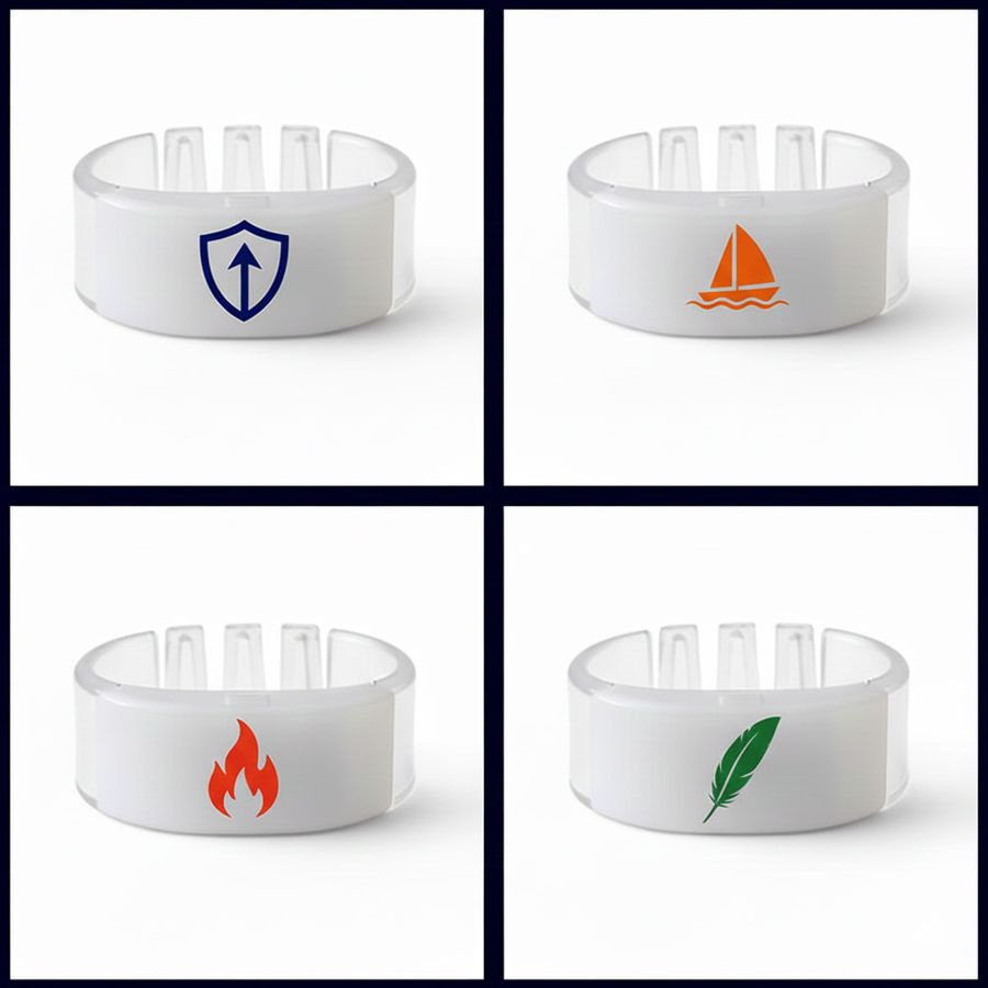 Glow Bangle Wristbands - Webcam Covers Now