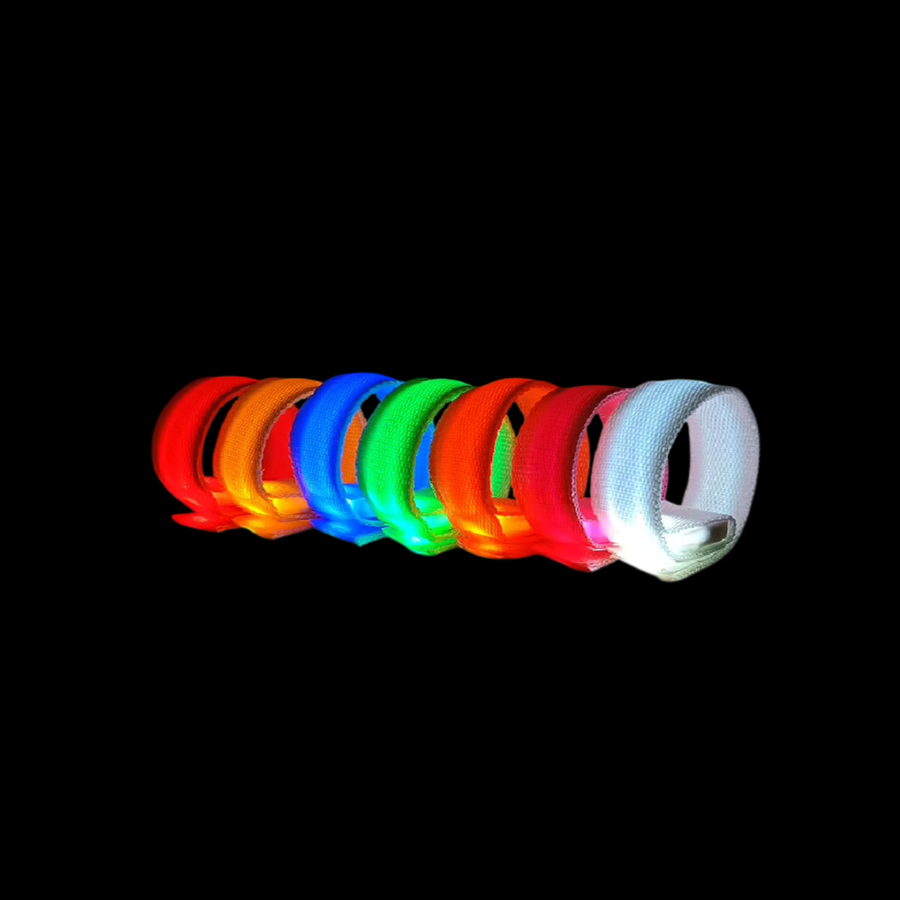 Glow Velcro Wristbands - Webcam Covers Now