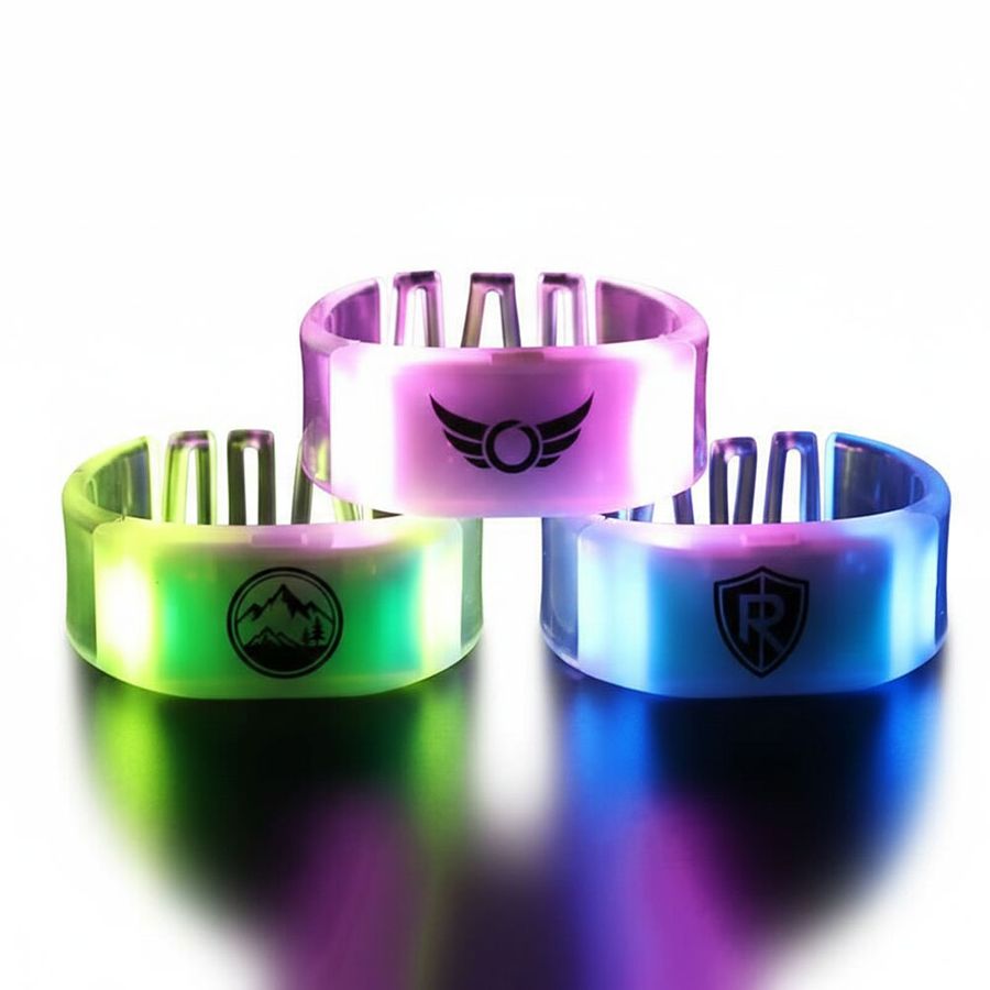 Glow Bangle Wristbands - Webcam Covers Now