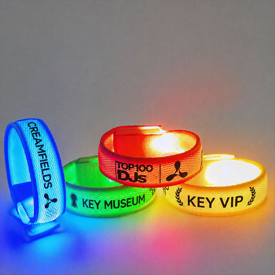 Glow Velcro Wristbands - Webcam Covers Now
