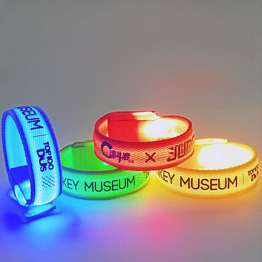 Glow Velcro Wristbands - Webcam Covers Now