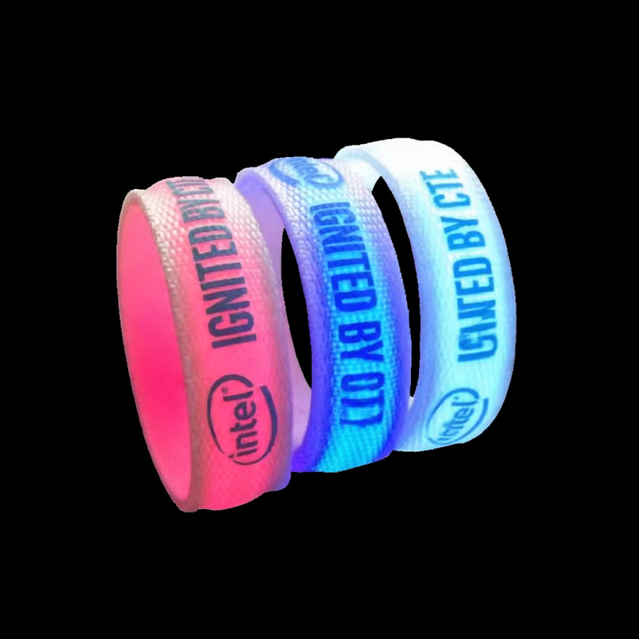 Glow Velcro Wristbands - Webcam Covers Now