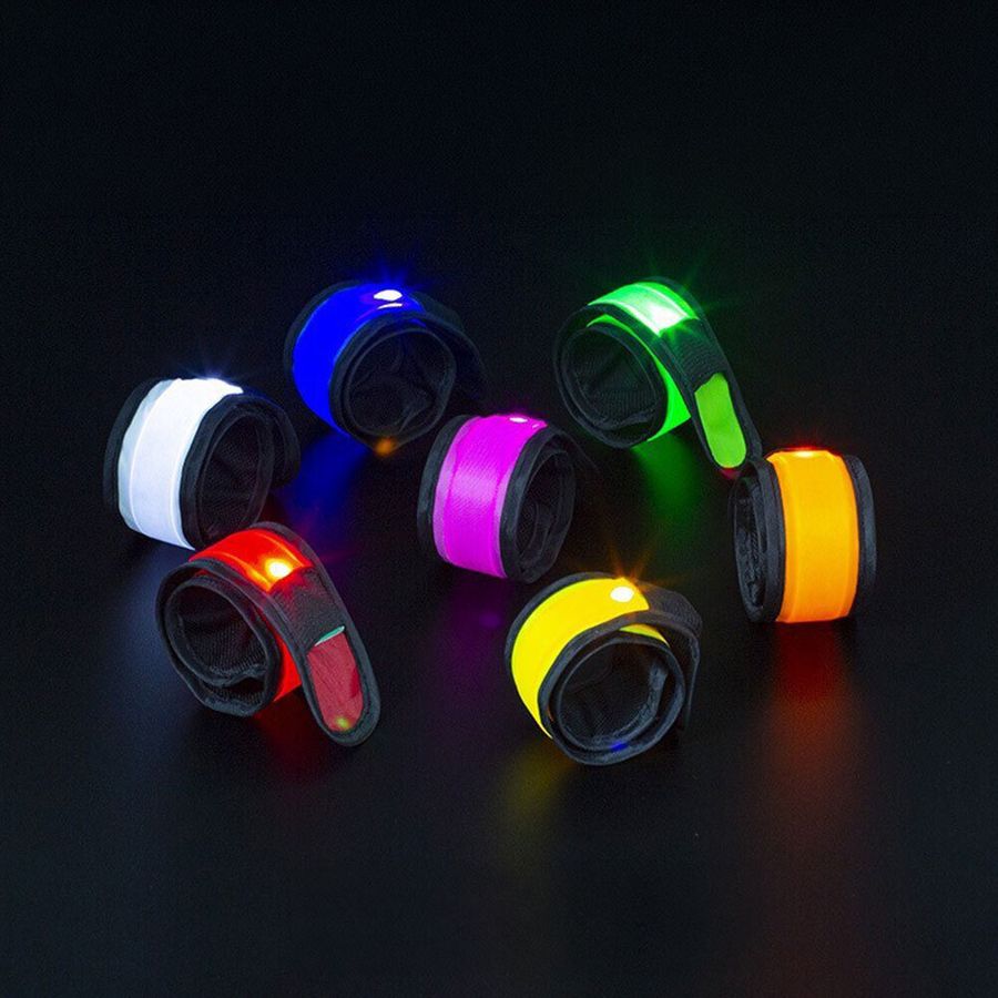 Light Up Slap Wristbands - Webcam Covers Now