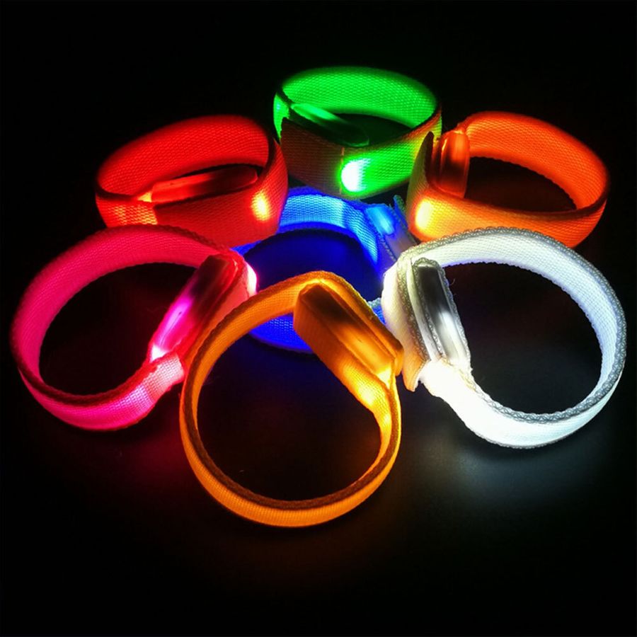 Glow Velcro Wristbands - Webcam Covers Now