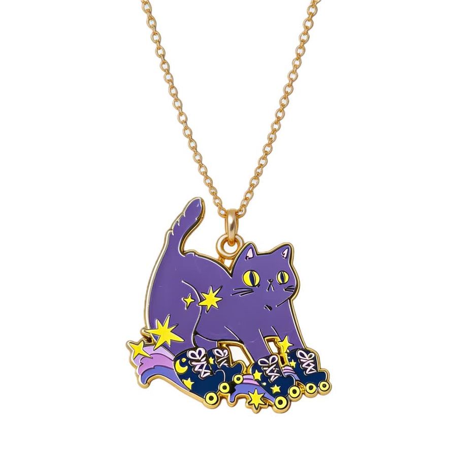Hard Enamel Charm Necklaces - Webcam Covers Now