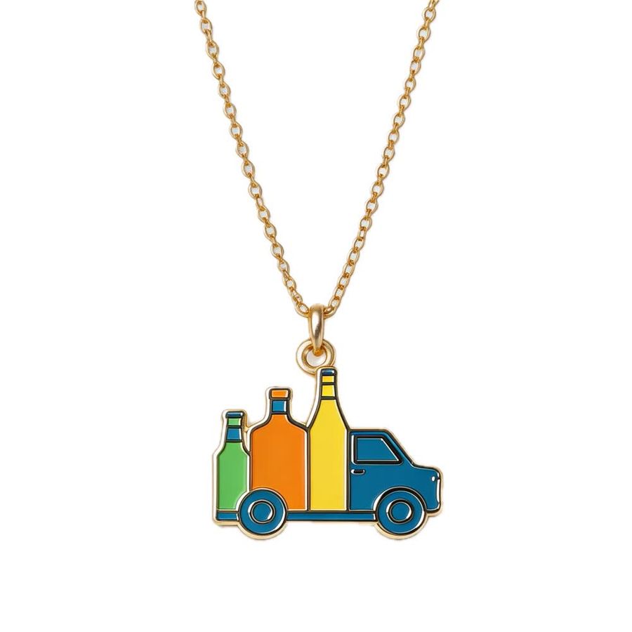 Hard Enamel Charm Necklaces - Webcam Covers Now