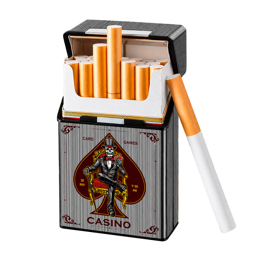 Metal Lid Cigarette Cigarette Cases - Webcam Covers Now