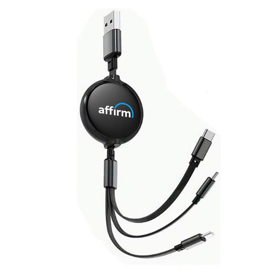 Soft Silicone 3-in-1 Charging Cables - Webcam Covers Now