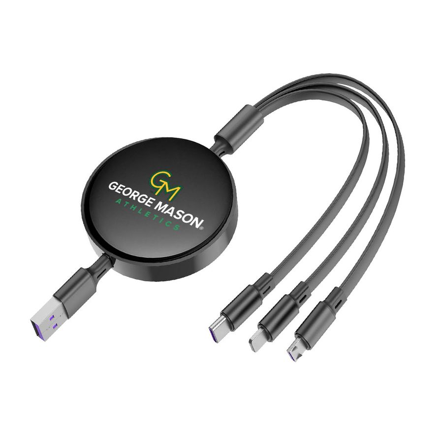 Soft Silicone 3-in-1 Charging Cables - Webcam Covers Now